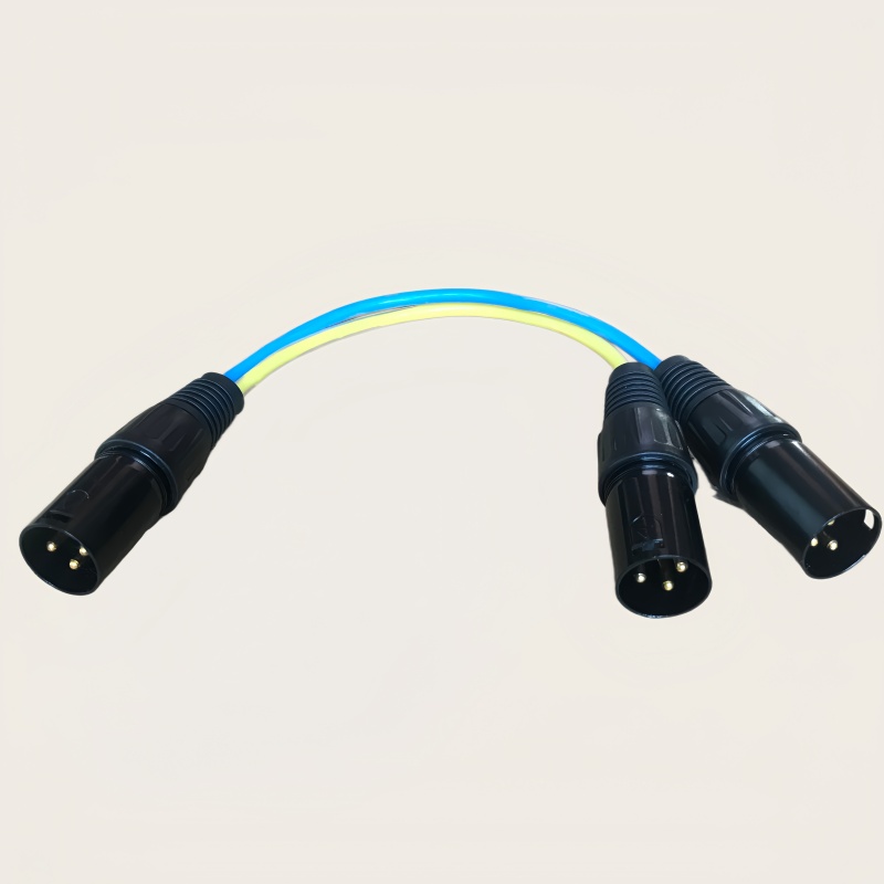 Divisor en Y XLR de Audio (4 E - Audio Splitter Y reseña y precio