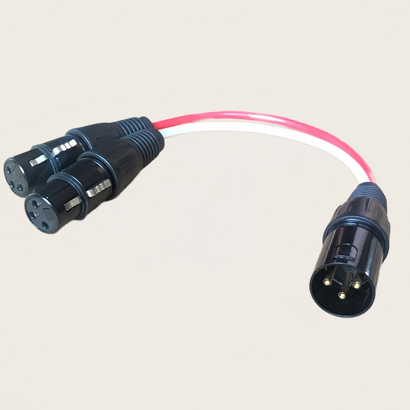 Divisor en Y XLR de Audio (4 E - Audio Splitter Y reseña y precio
