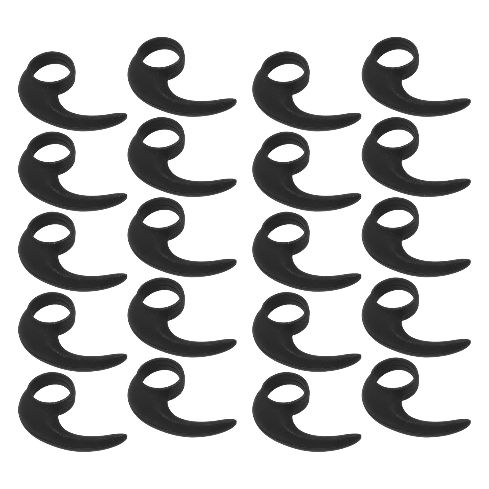 20 piezas de ganchos de silico - Sports Earphone Hook reseña y precio