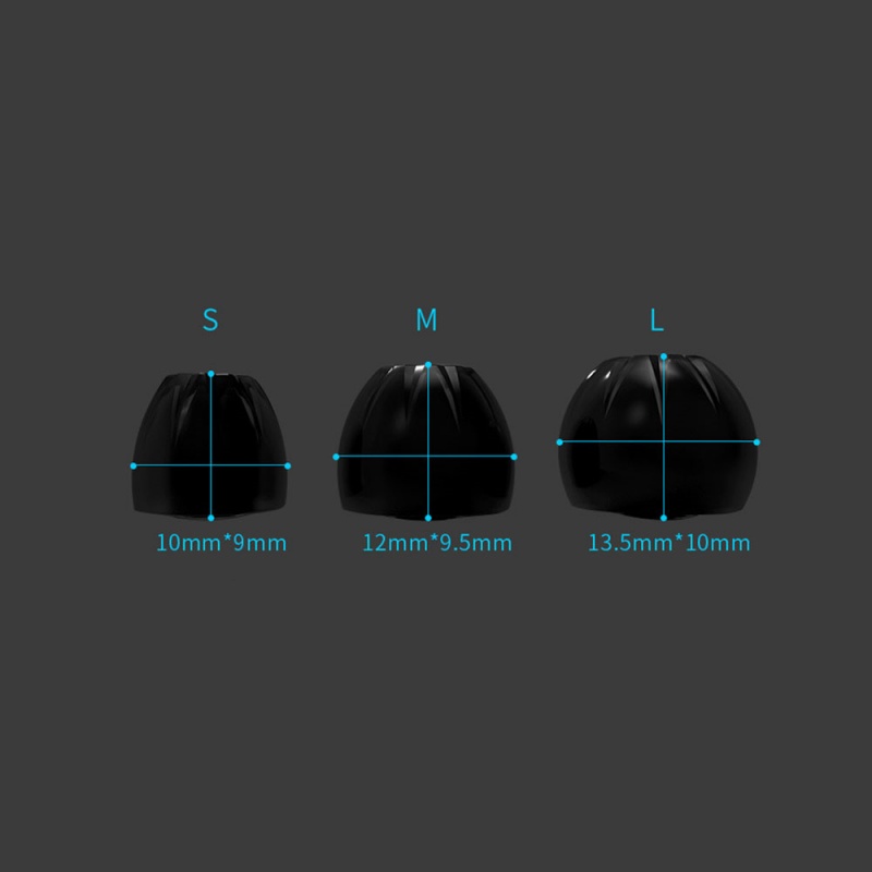 3 pares de tapones para los oí - Earphone Foam Tip reseña y precio