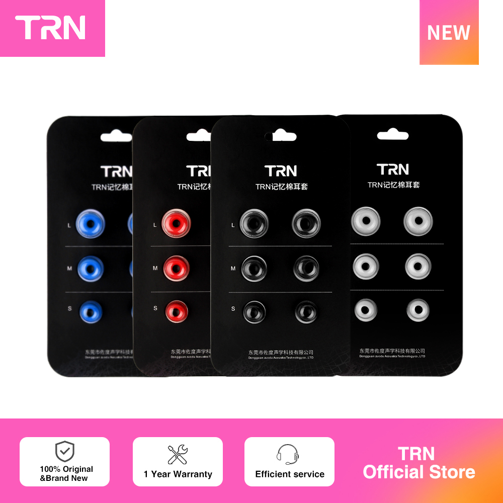 TRN 3 pares (6 uds) auriculare - Earphone Foam Tip reseña y precio